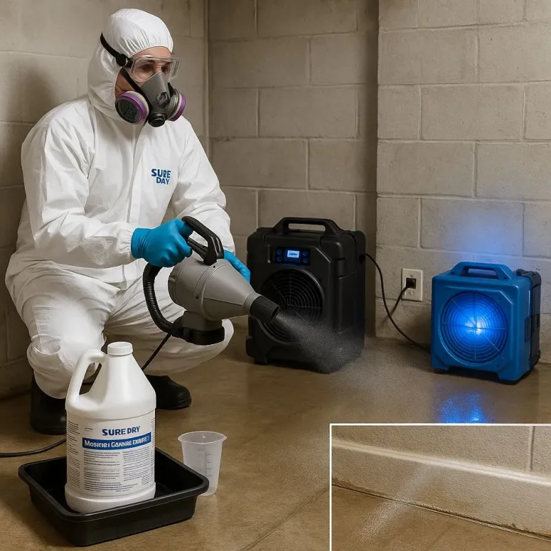 Sanitization and Odor Removal process in Forreston, IL
