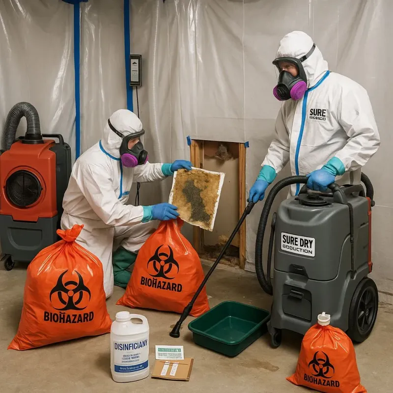 Contaminated Water Handling Protocols process in Forreston, IL
